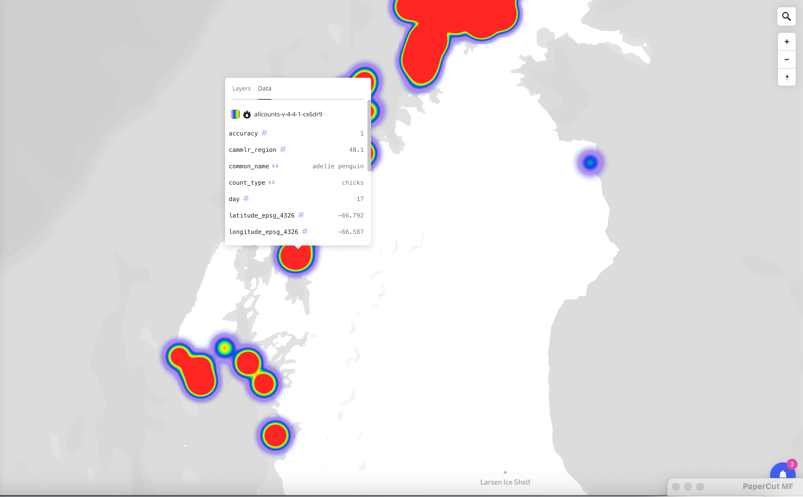 Bivariate Map Experiment